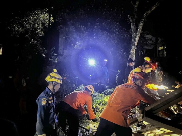 At least two dead, 21 missing after landslide in Indonesian Java