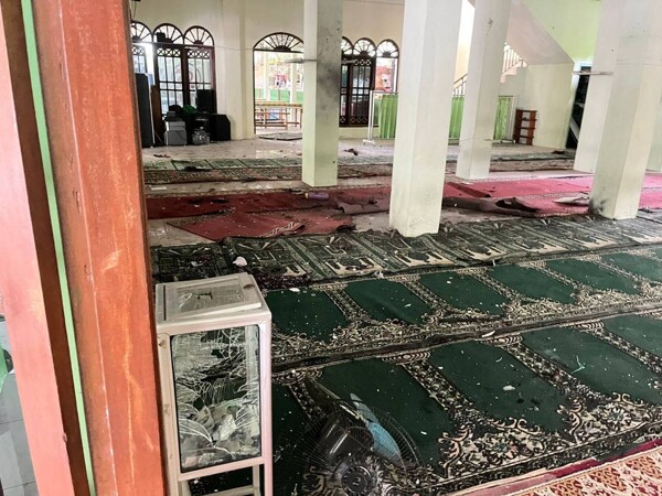 Investigation of explosions at a Jakarta school mosque